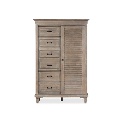 Lancaster Dovetail Grey Gentleman'S Chest
