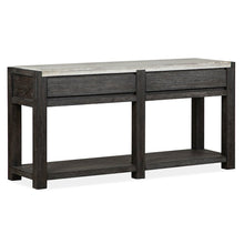 Plum Creek Ravenwood Black Rectangular Sofa Table