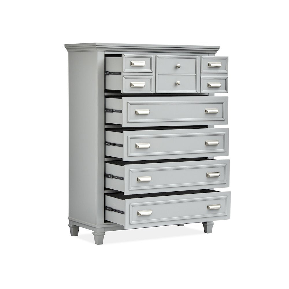 Charleston Harbor Gray Grey Drawer Chest