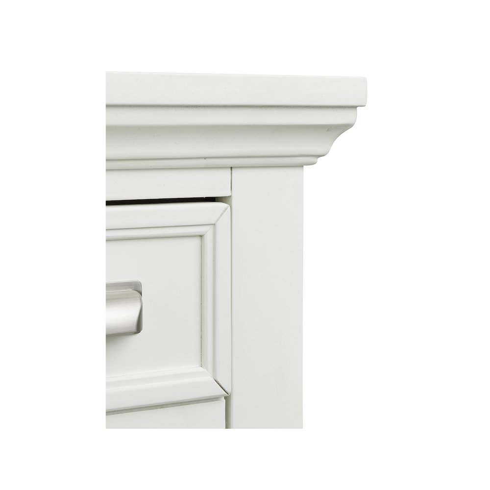 Charleston White Dove White Door Chest