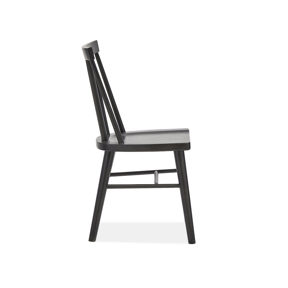 Lindon Coffee Bean Side Chair Two Pack