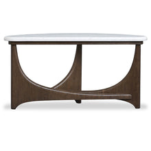 Arwen Turkish Coffee Demilune Sofa Table