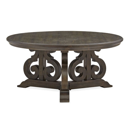 Bellamy Peppercorn Round Cocktail Table