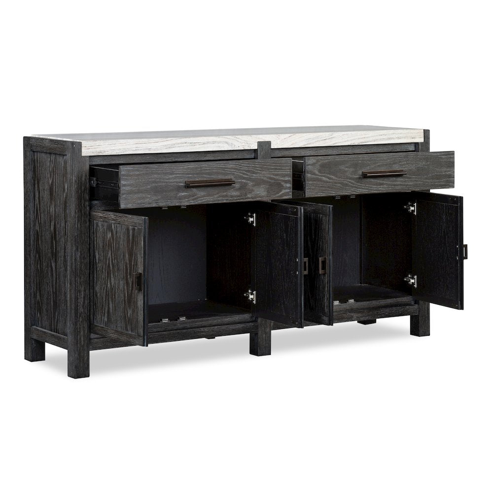Plum Creek Ravenwood Black Sideboard