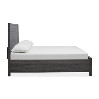 Merrifield Raisin Black Queen Panel Bed
