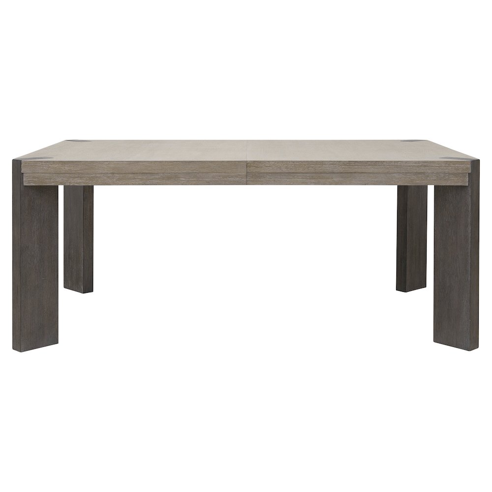 Pulaski Anderson Park Moose Trail And Frontier Brown Leg Dining Table