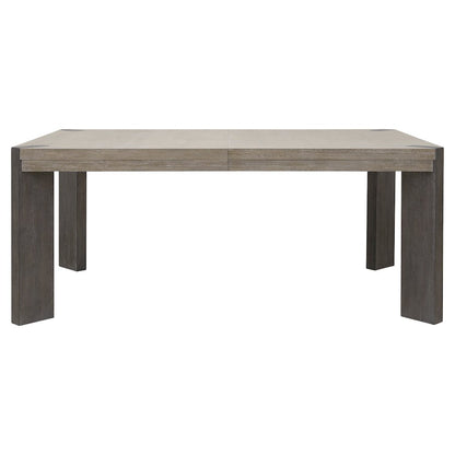 Pulaski Anderson Park Moose Trail And Frontier Brown Leg Dining Table