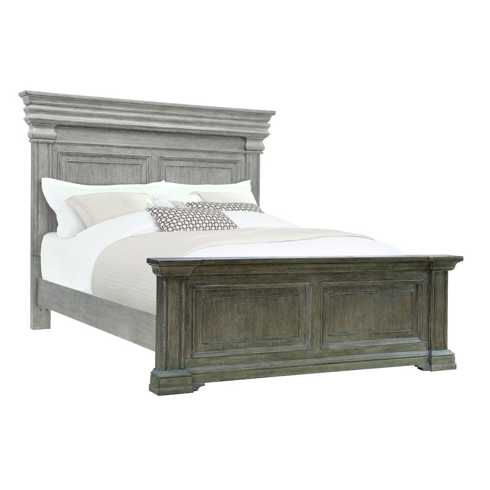 Pulaski Madison Ridge Natural Bark Queen Panel Footboard/Slats