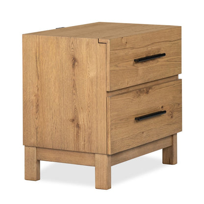 Davenport Rustic Caramel Drawer Nightstand