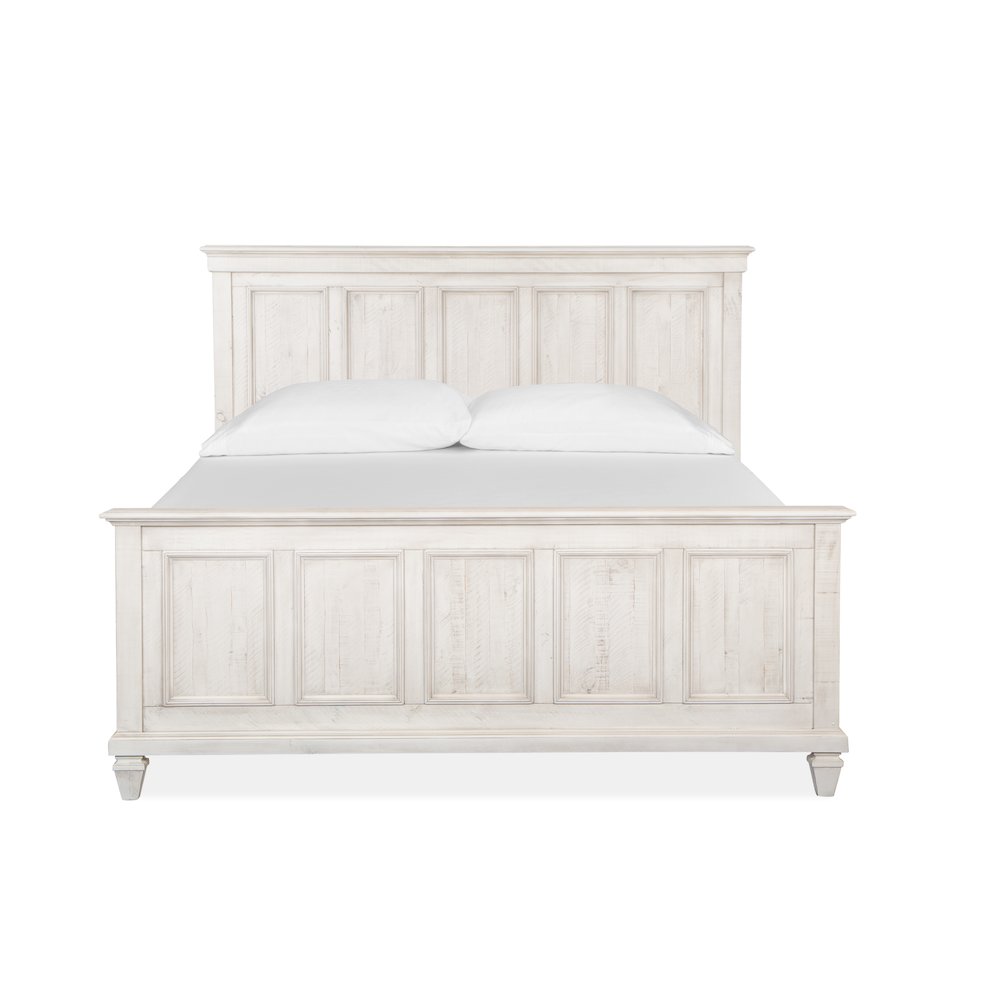 Newport Alabaster King Panel Bed