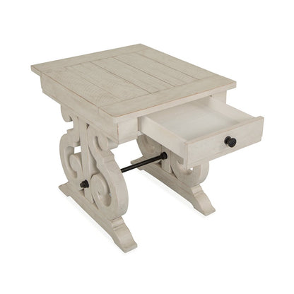 Bronwyn Alabaster Rectangular End Table