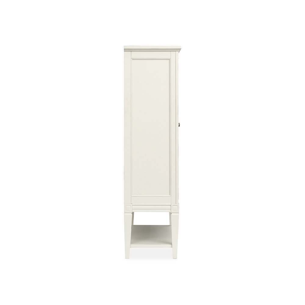 Willowbrook Egg Shell White Display Cabinet