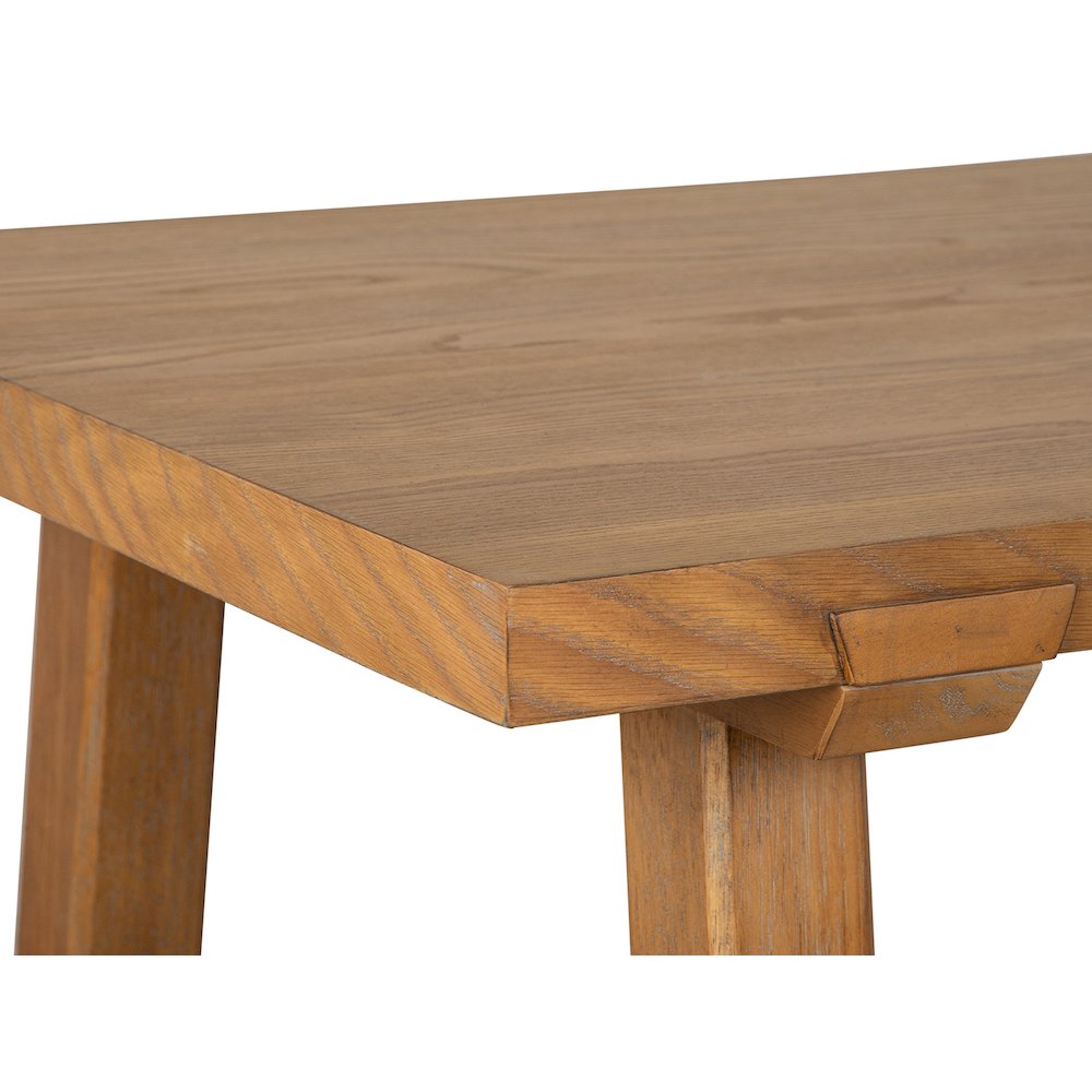 Lindon Belgian Wheat Rectangular Cocktail Table