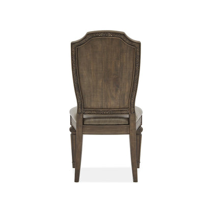 Durango Willadeene Brown Upholstered Side Chair Two Pack