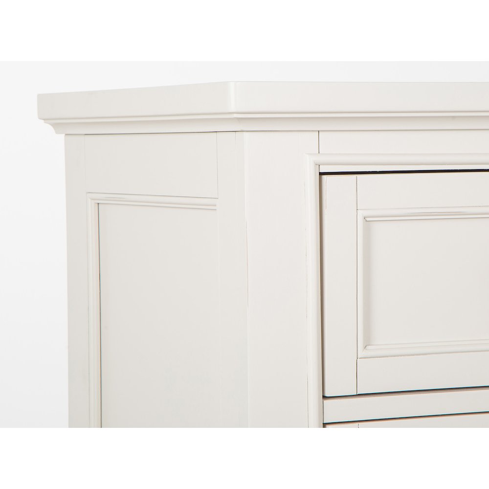 Willowbrook Egg Shell White With Slight Rub Through Drawer Chest
