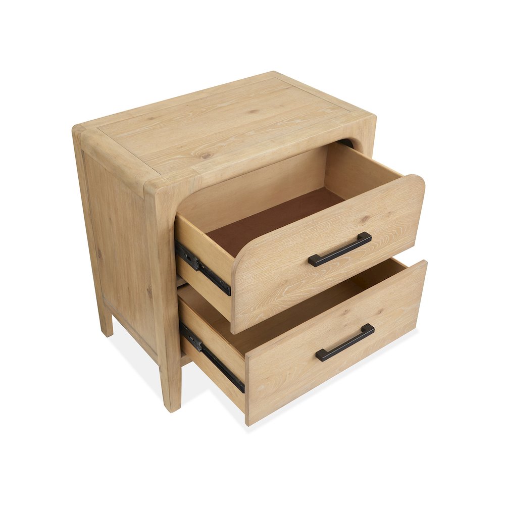 Somerset Butternut Drawer Nightstand