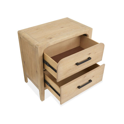 Somerset Butternut Drawer Nightstand