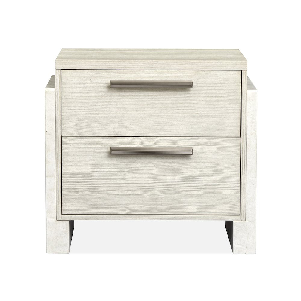 Lorelei Misty Cloud Drawer Nightstand