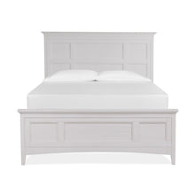 Heron Cove Chalk White And Dovetail Grey King Panel Storage Bed