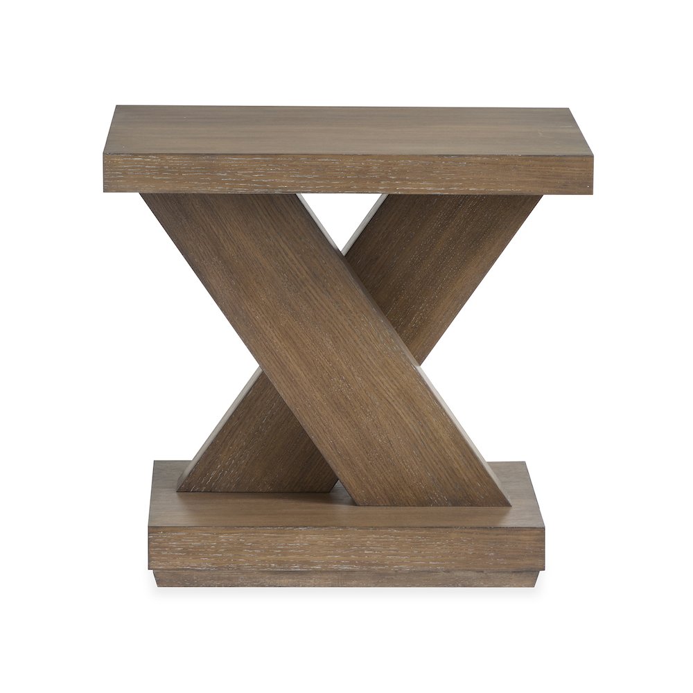 Lansbury Antique Wheat Rectangular End Table