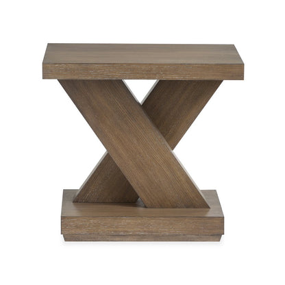 Lansbury Antique Wheat Rectangular End Table