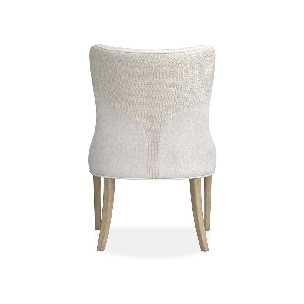Sunset Cove Sanibel Brown Upholstered Host Chair Two Pack