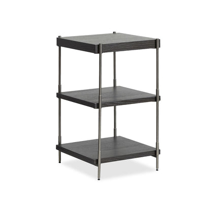 Spencer Dark Briarsmoke Rectangular Accent Table