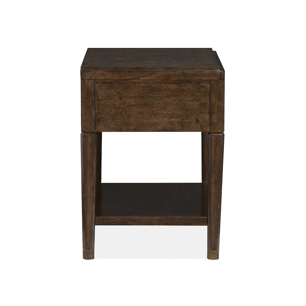 Rowan Espresso Open Nightstand