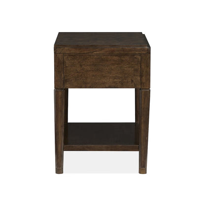Rowan Espresso Open Nightstand