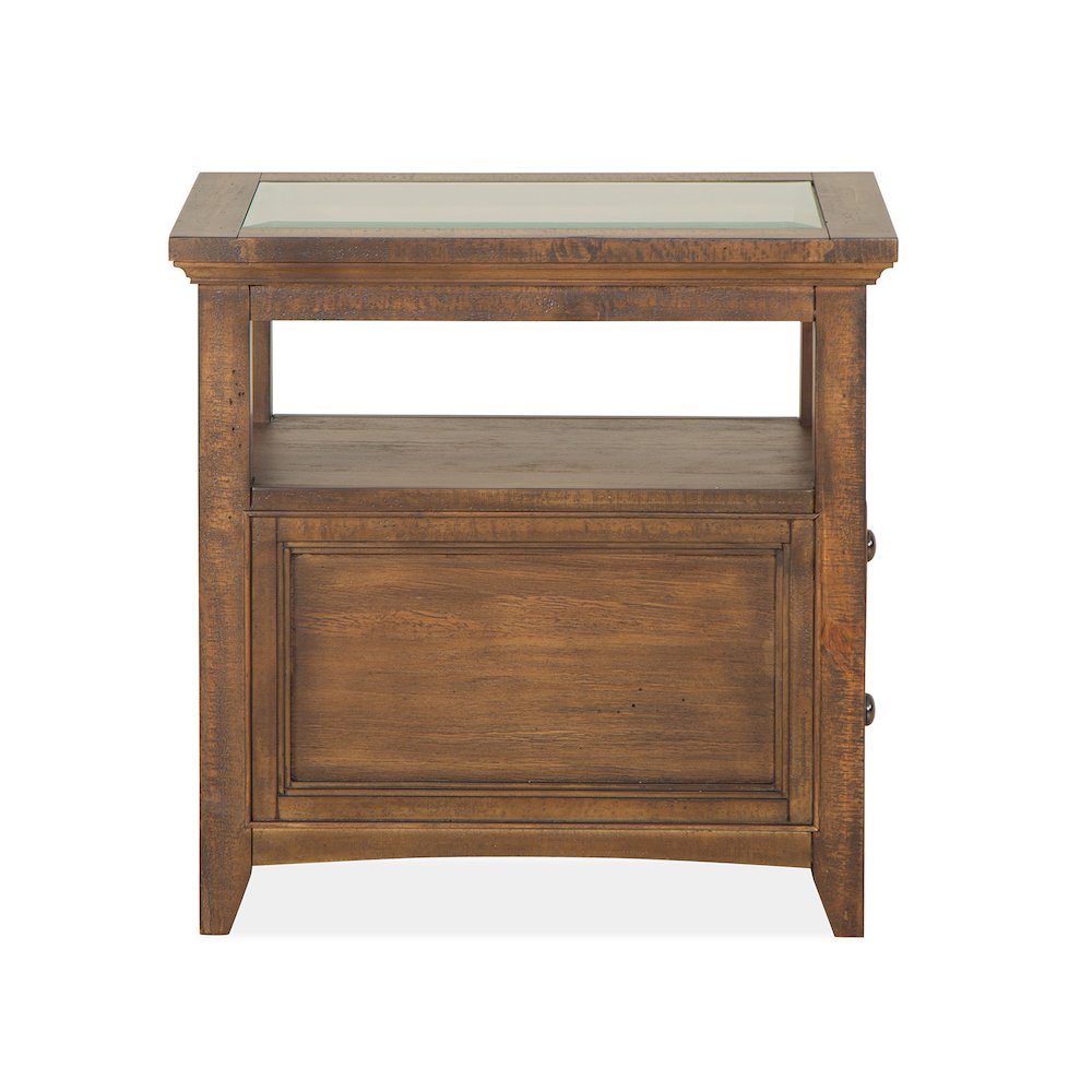 Bay Creek Toasted Nutmeg Chairside End Table
