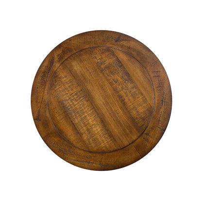 Bay Creek Toasted Nutmeg Round Accent End Table