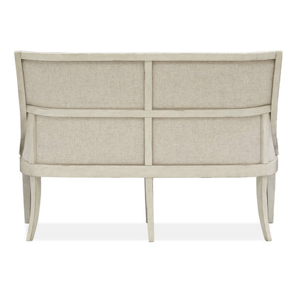 Newport Alabaster Upholstered Bench
