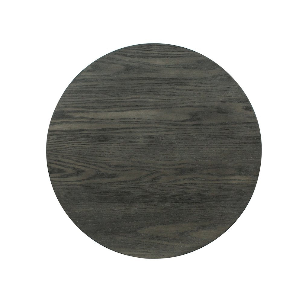 Bosley Coffee Bean Round Accent Table