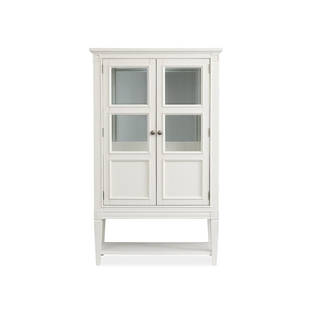 Willowbrook Egg Shell White Display Cabinet