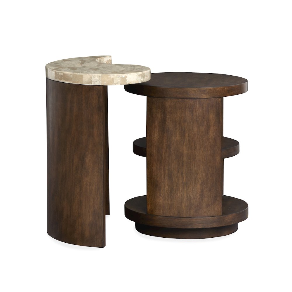 Mcpherson Burnt Umber Nesting End Table