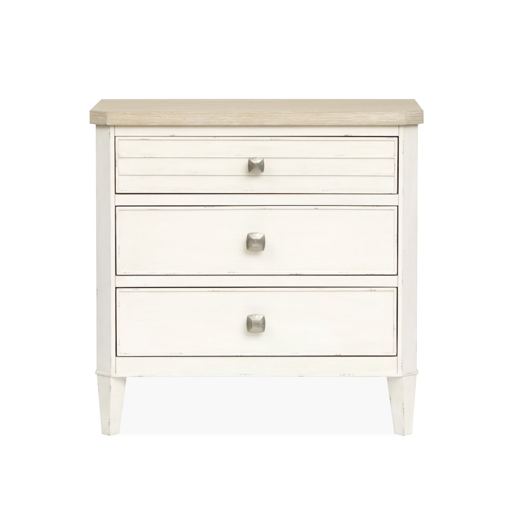 Echo Isles Sea Pearl And Driftwood Drawer Nightstand