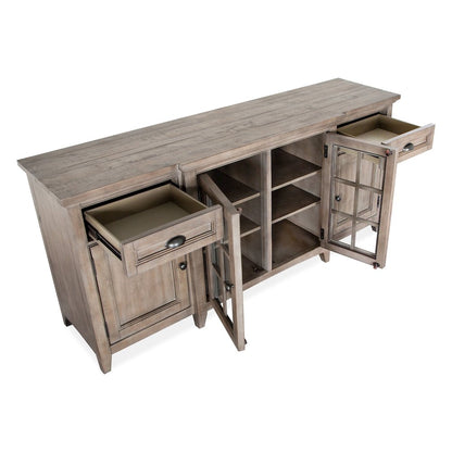Paxton Place Dovetail Grey 70" Console