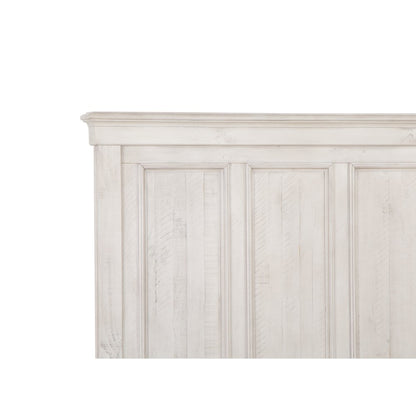 Newport Alabaster Queen Panel Bed