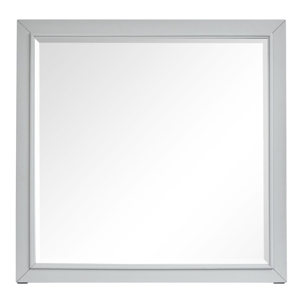 Charleston Harbor Gray Grey Drawer Dresser With Landscape Mirror