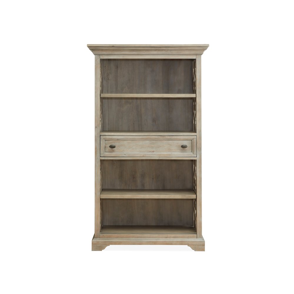 Tinley Park Dove Tail Grey Bookcase