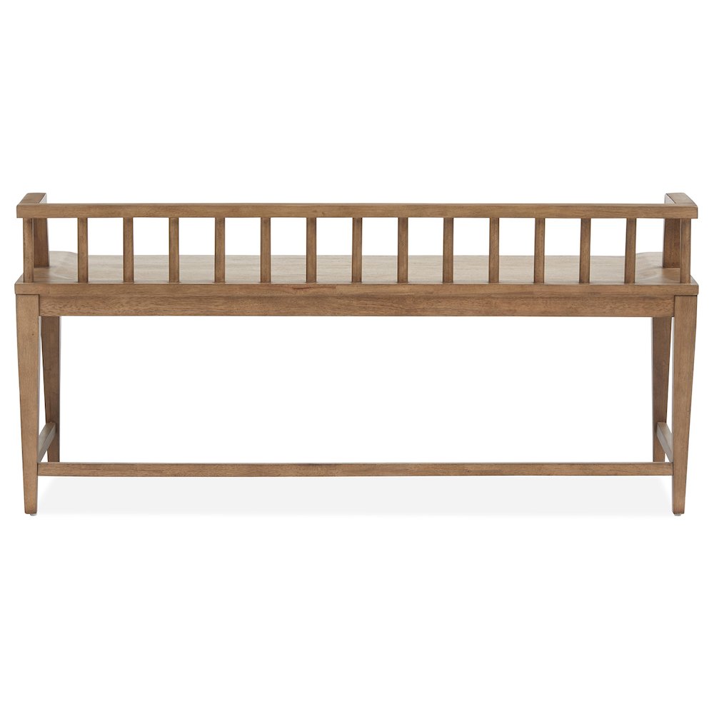 Lindon Belgian Wheat Low Back Arm Bench