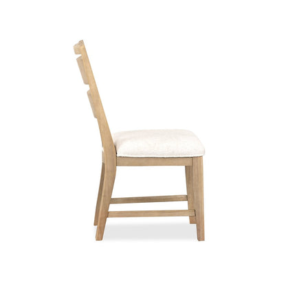 Somerset Butternut Upholstered Side Chair Two Pack