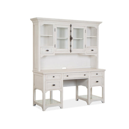 Bronwyn Alabaster Desk With Hutch