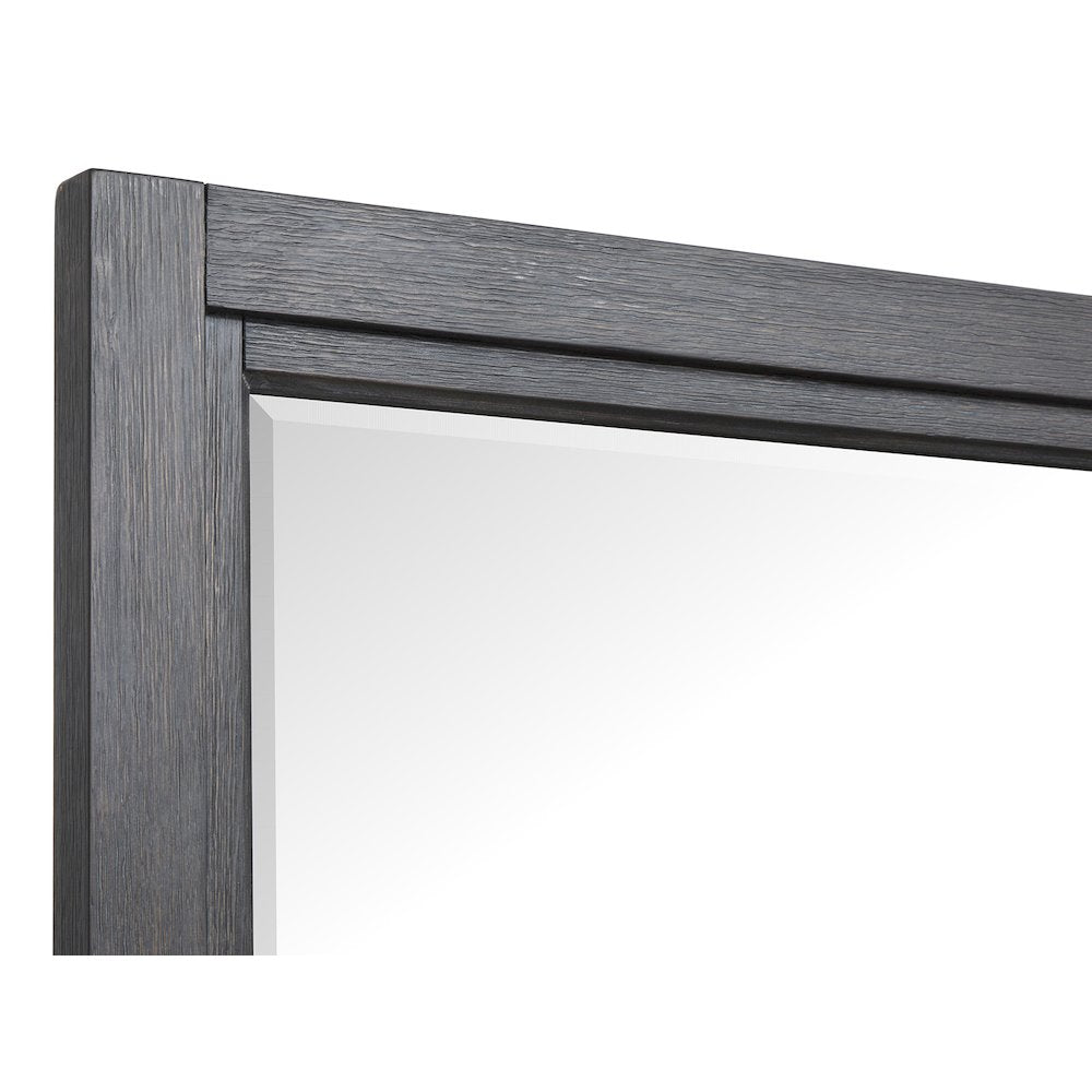 Plum Creek Ravenwood Black Landscape Mirror