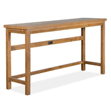Lindon Belgian Wheat Console Sofa Table