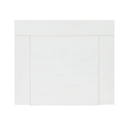 Heron Cove Chalk White And Dovetail Grey Small Drawer Nightstand