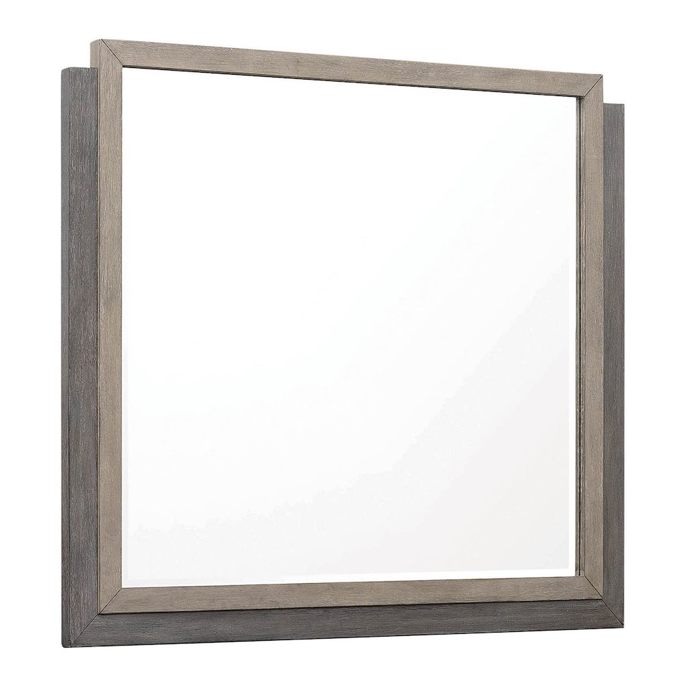 Pulaski Anderson Park Moose Trail And Frontier Brown Dresser Mirror