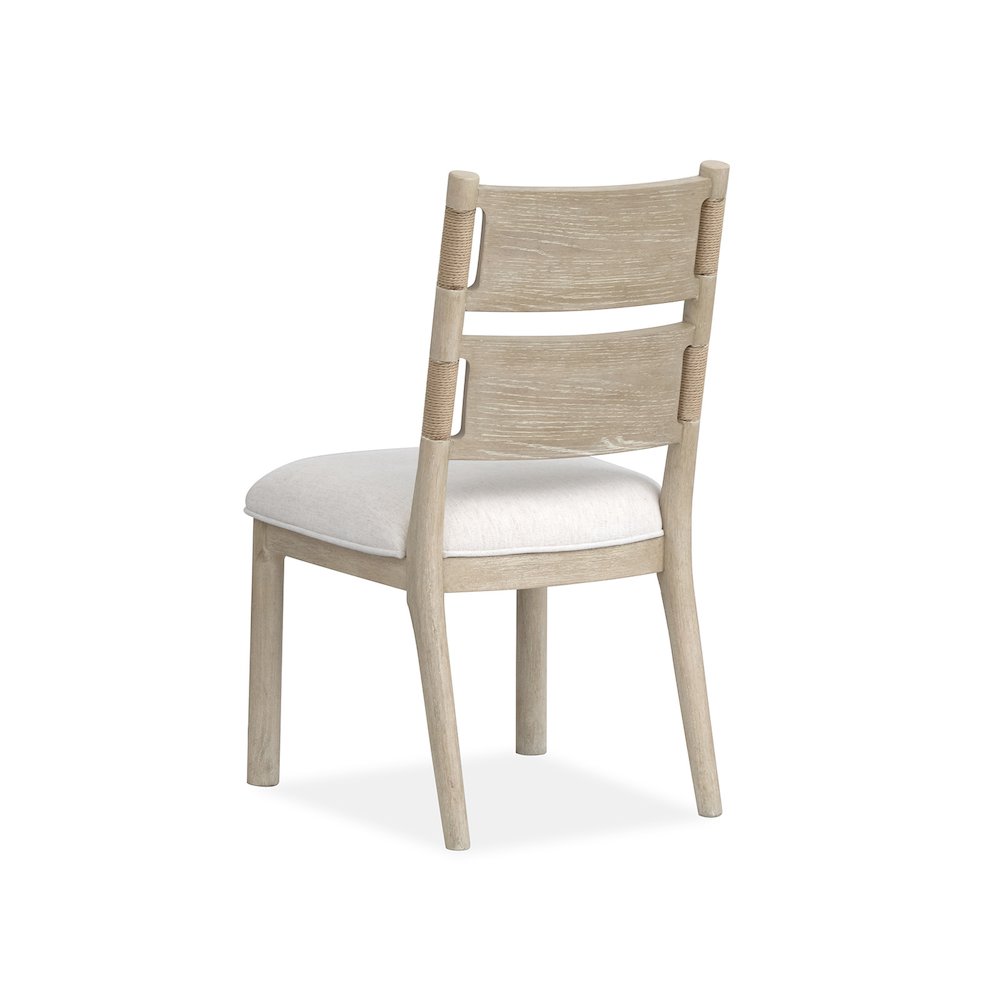 Sunset Cove Sanibel Brown Upholstered Side Chair Two Pack