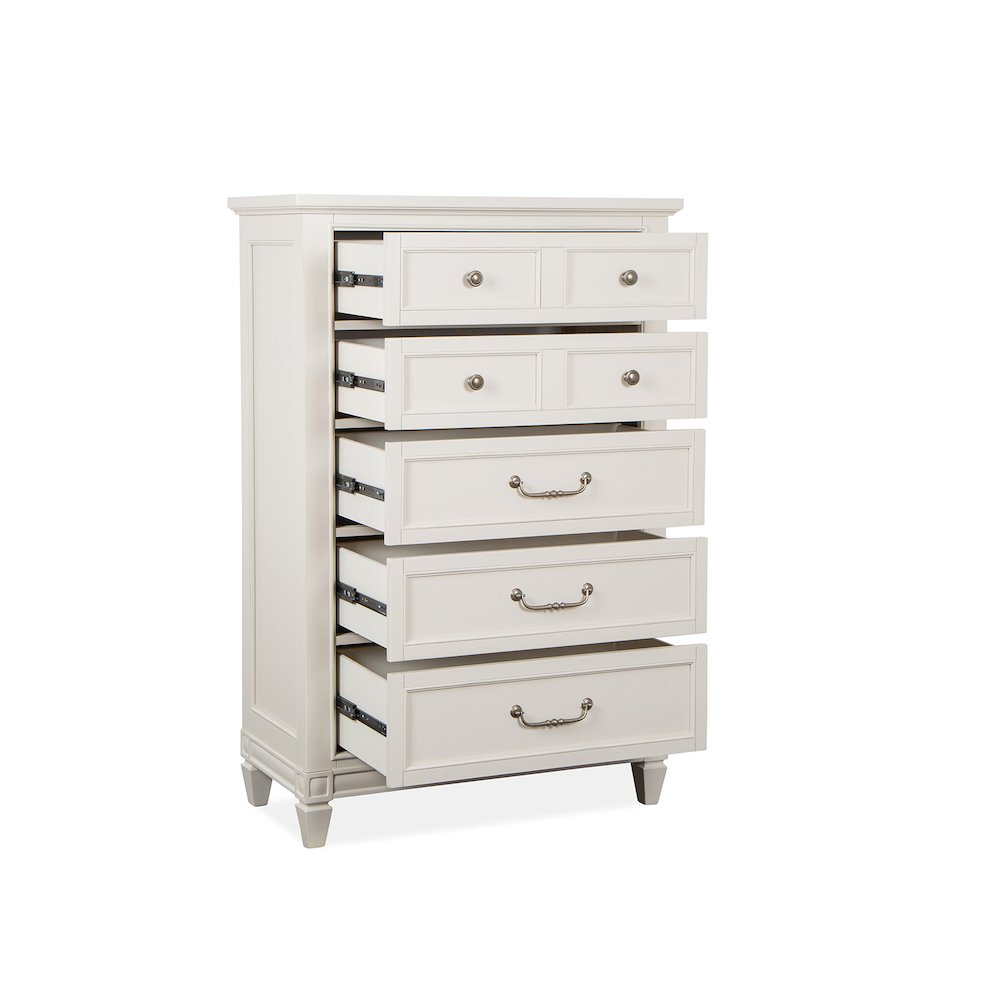 Willowbrook Egg Shell White With Slight Rub Through Drawer Chest