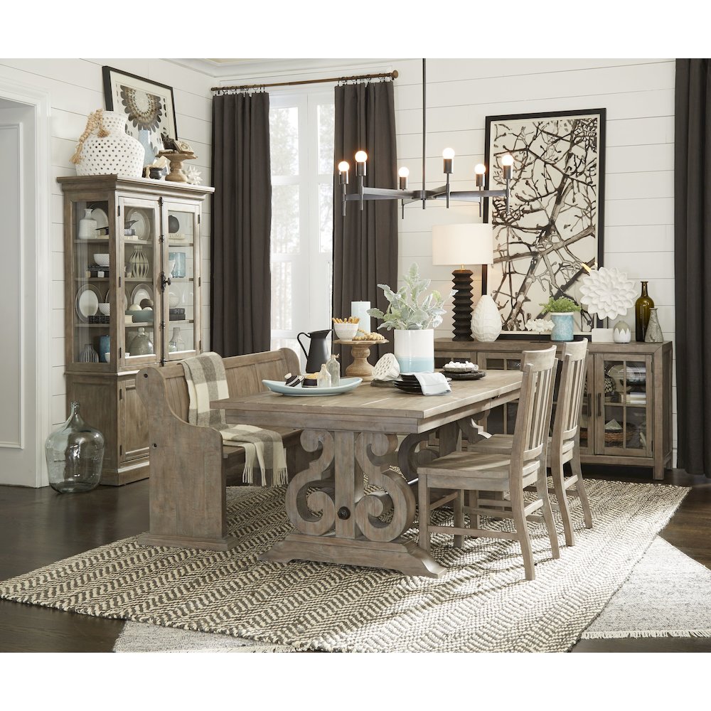 Tinley Park Dove Tail Grey Dining Cabinet